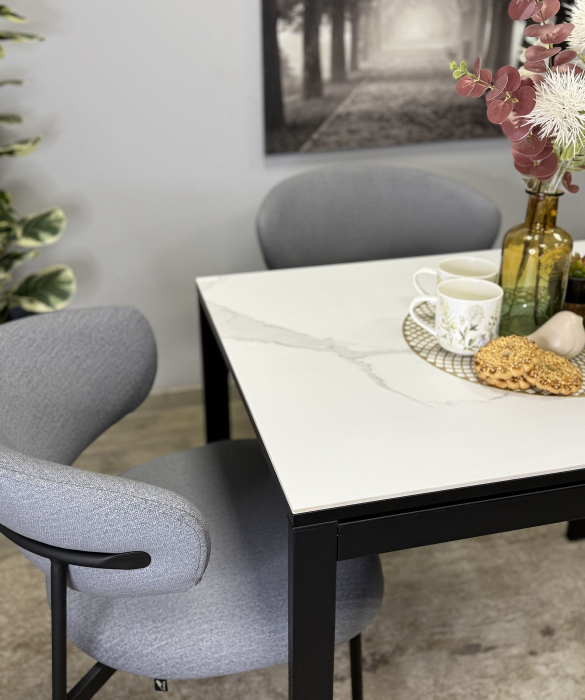 Обеденные столы, Стол Kenner LK1000 раздвижной, керамика