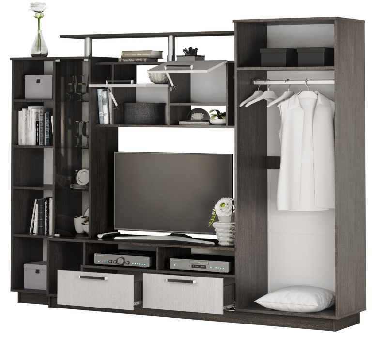 Стенки для гостиной, Стенка в гостиную Вега