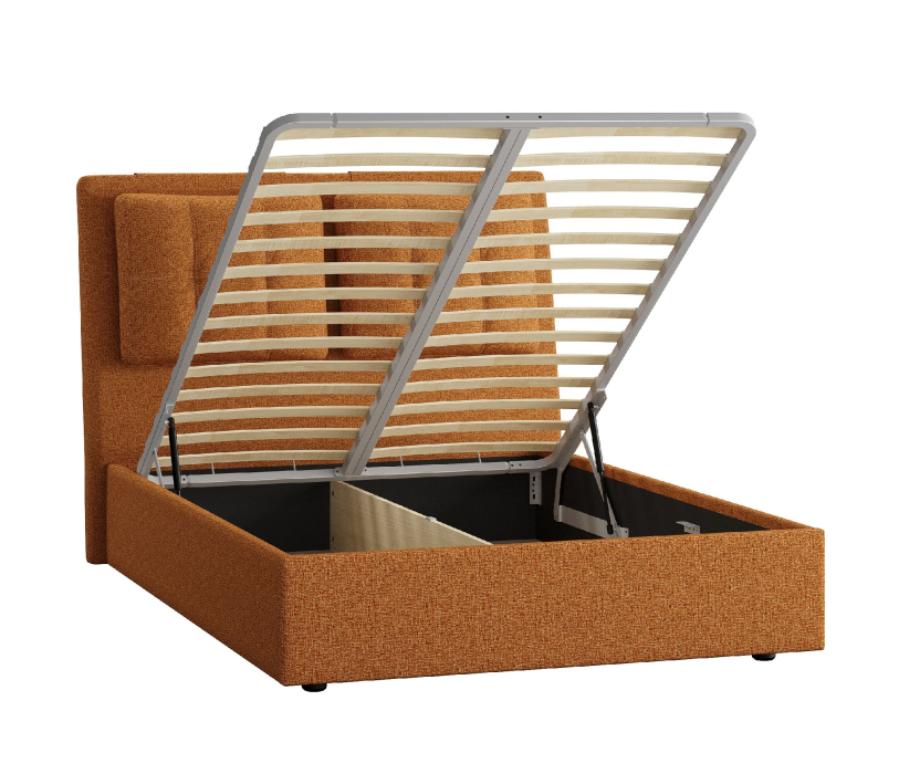 Кровати с мягким изголовьем, Кровать Ester 1400 Жаккард