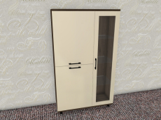 Шкафы распашные, Модульная система Грейс Шкаф ШК-5082  Гикори Джексон Темный