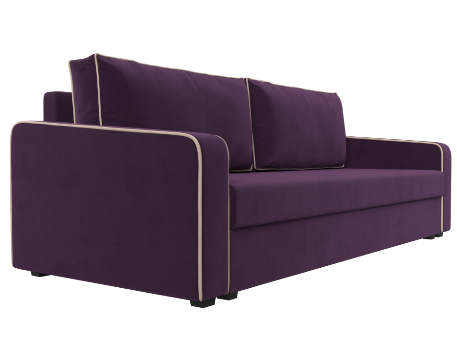 Диваны еврокнижки, Прямой диван Лига-009, велюр