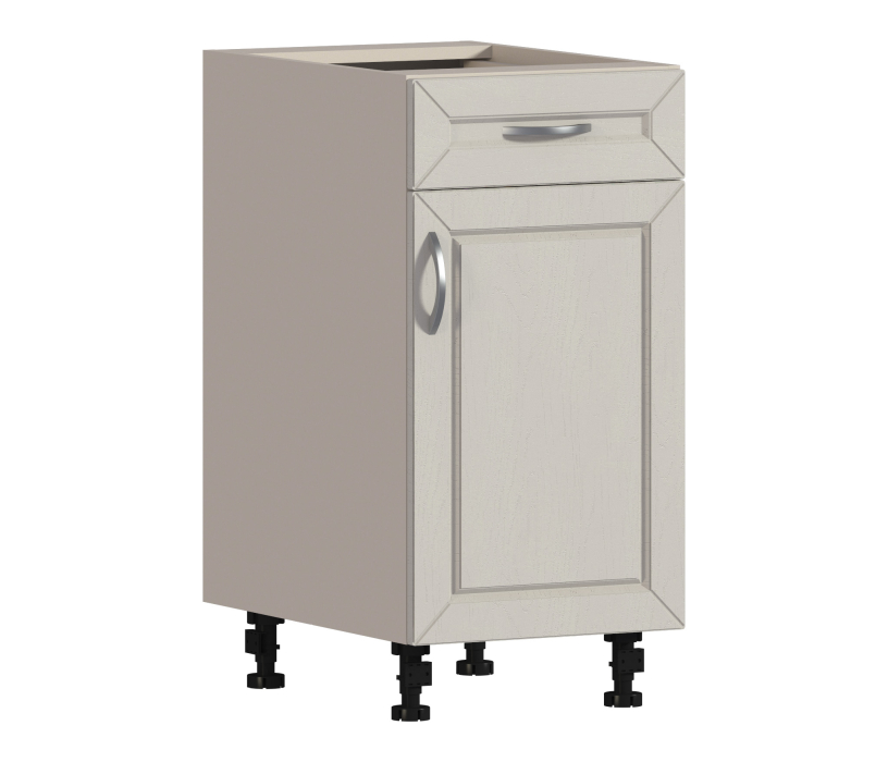 Сити, Сити шкаф напольный с ящиком и дверью 40х82 см