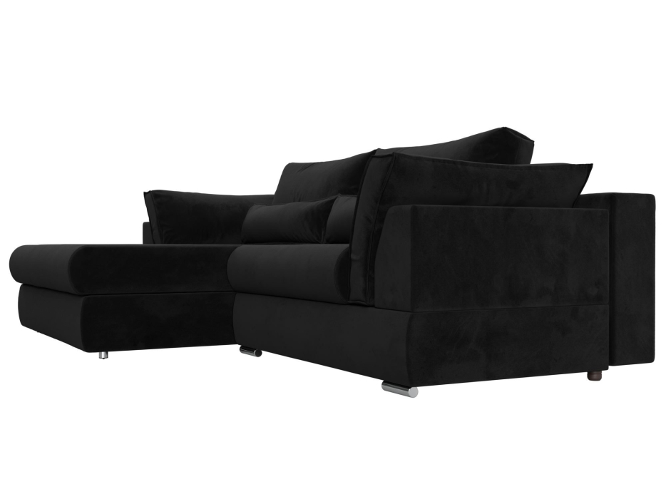 Диваны угловые в гостиную, Угловой диван Пекин угол левый, велюр