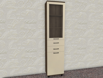 Модульная система Грейс Шкаф ШК-5046  Гикори Джексон Темный