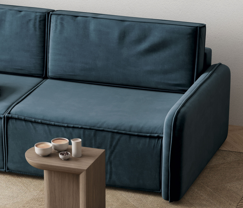 Диваны еврокнижки, Диван-кровать Сенатор, велюр