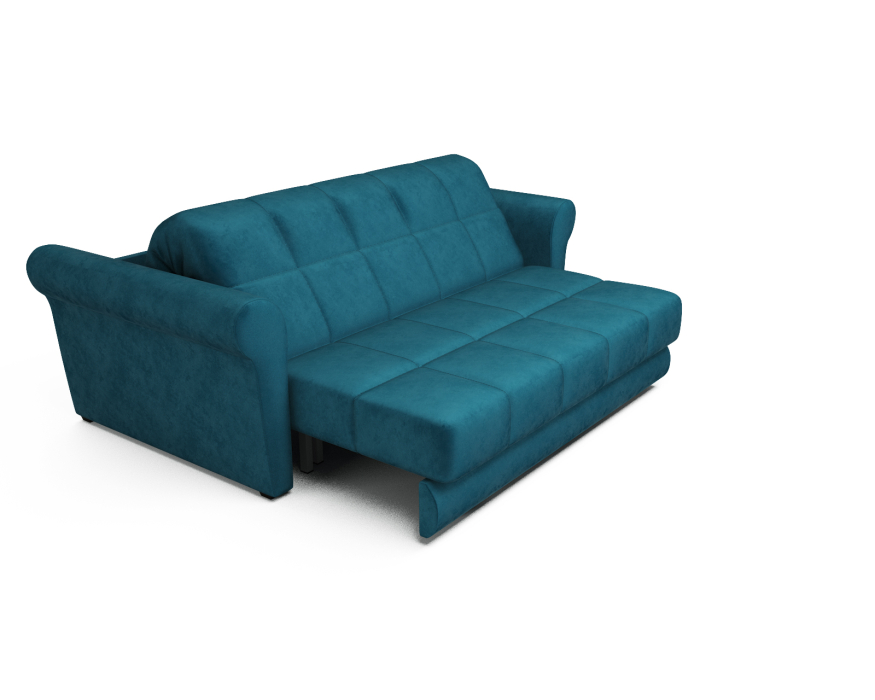 Диваны с ящиком для белья, Диван аккордеон Гранд НПБ 140х200 Бархат