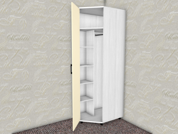 Модульная система Грейс Шкаф ШК-5018  Снежный Ясень