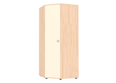 Угловые шкафы, ШКАФ УГЛОВОЙ GК U Дуб Молочный