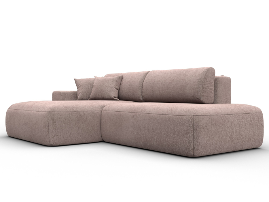 Диваны угловые в гостиную, Диван угловой Лига-036 НПБ Модерн левый угол, велюр TOWER