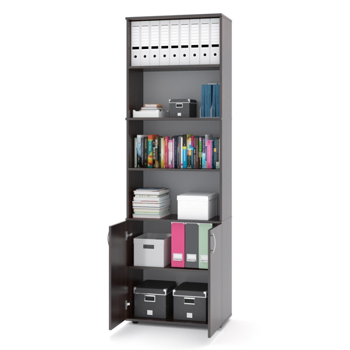 Стеллажи, Стеллаж широкий двери снизу ШУ-41