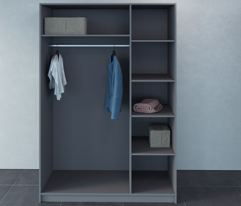 Шкафы распашные, Шкаф 3-х дверный Дрезден 453.04