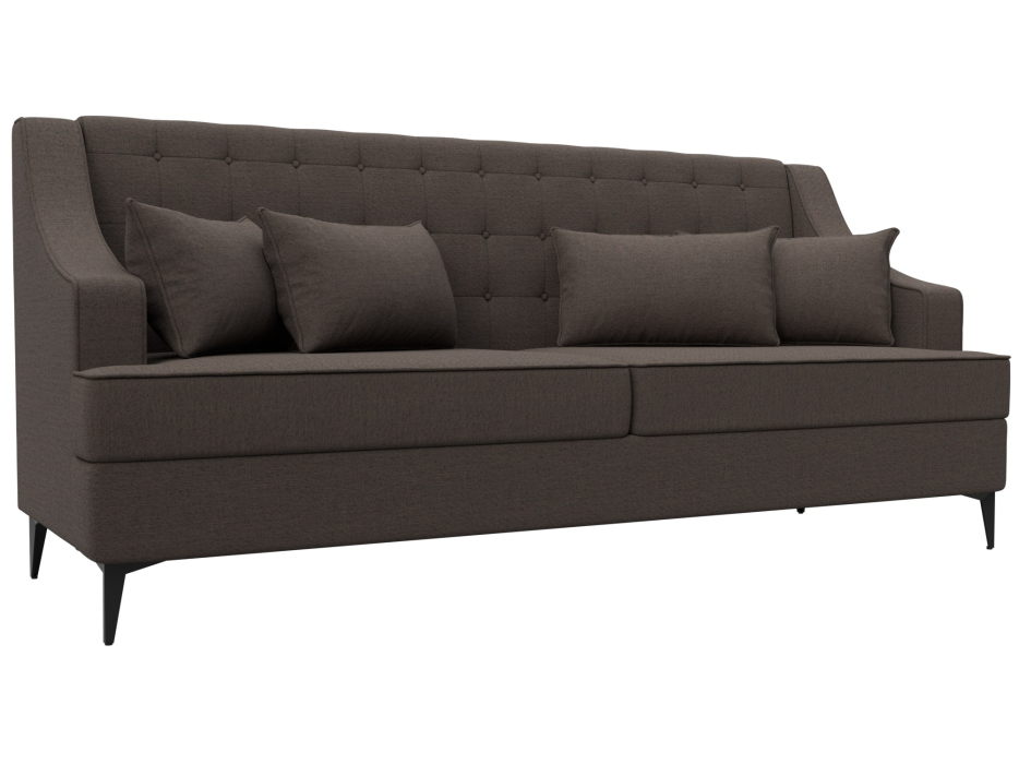 Дизайнерские диваны для гостиной, Диван кухонный прямой Марк, рогожка Амур