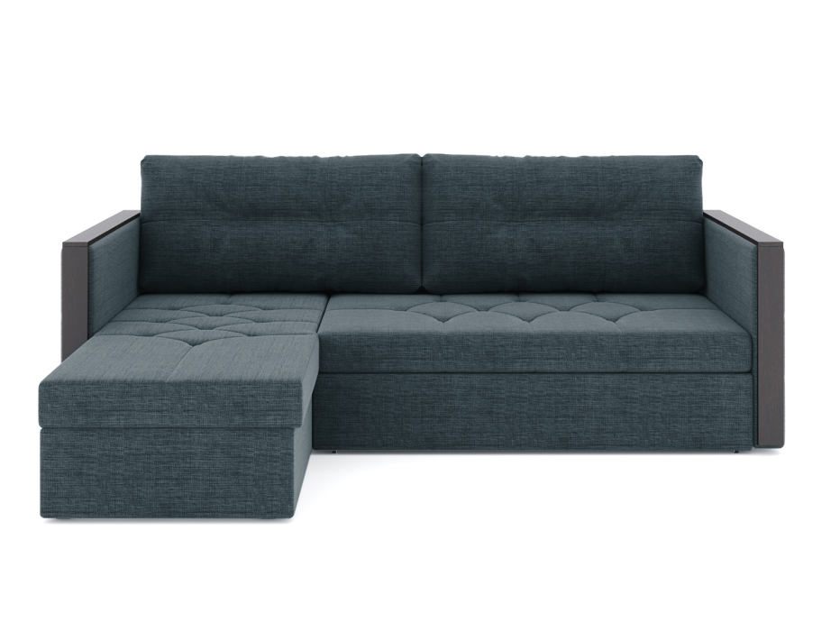 Диваны угловые в гостиную, Диван-кровать угловой Даймонд дельфин, рогожка Люкс