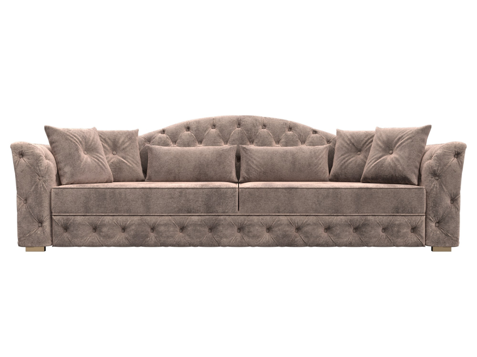 Диваны кровати со спальным местом, Диван прямой Артис, велюр TOWER