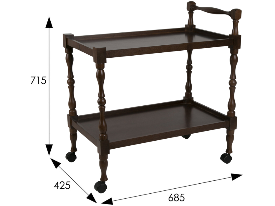 Сервировочные столы, Стол сервировочный Бридж