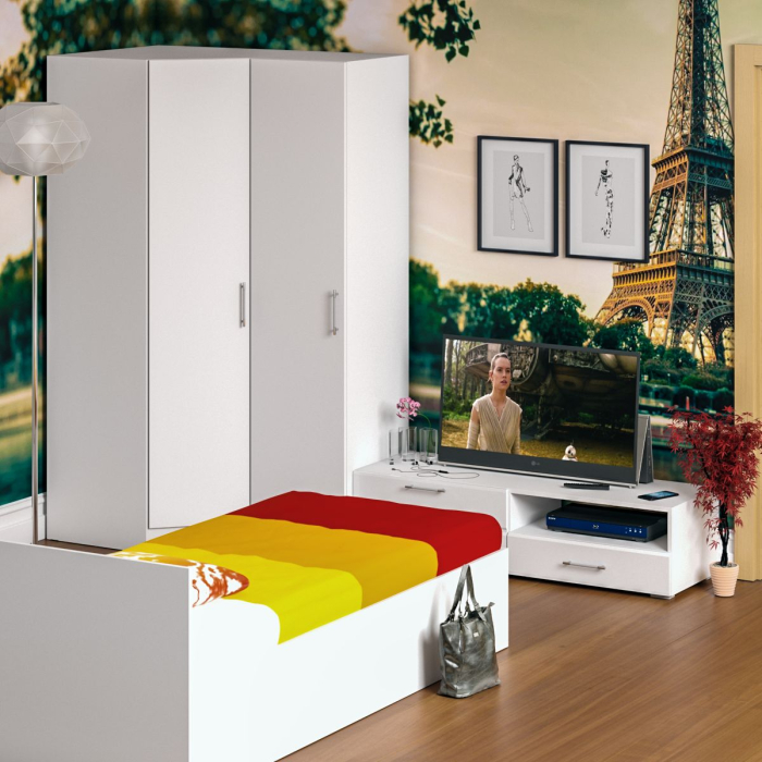 Спальные гарнитуры, Мебель для спальни Стандарт № 4 с кроватью 900