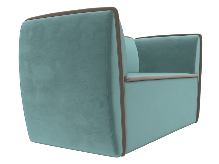 Дизайнерские диваны для гостиной, Прямой диван Бергамо 2-х местный, велюр