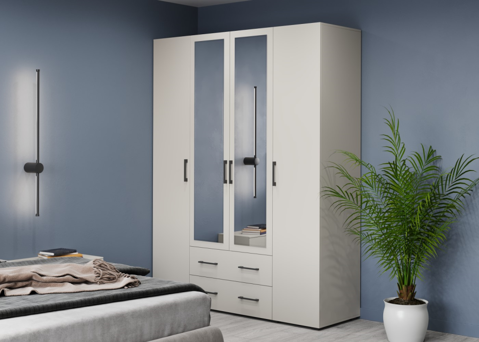 Шкафы распашные, Модульная система Ева Е43 Шкаф