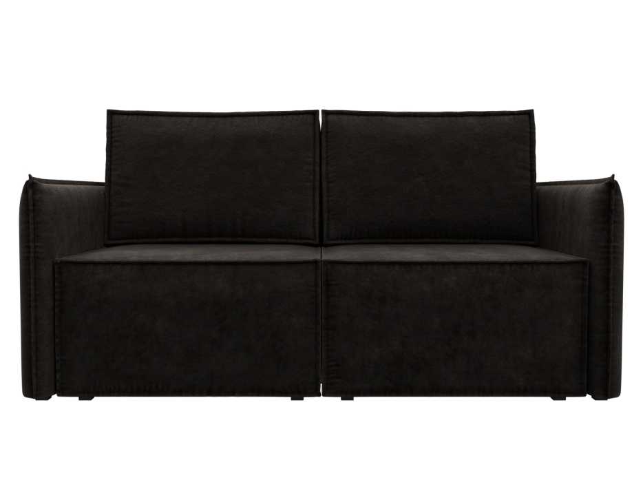 Диваны кровати со спальным местом, Диван прямой Либерти мини, велюр BRUT