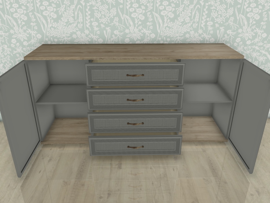 ТВ-тумбы, Модульная система Карина Тумба ТБ-1012