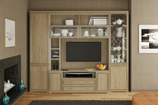 Стенки для гостиной, Модульная гостиная Карина композиция 9