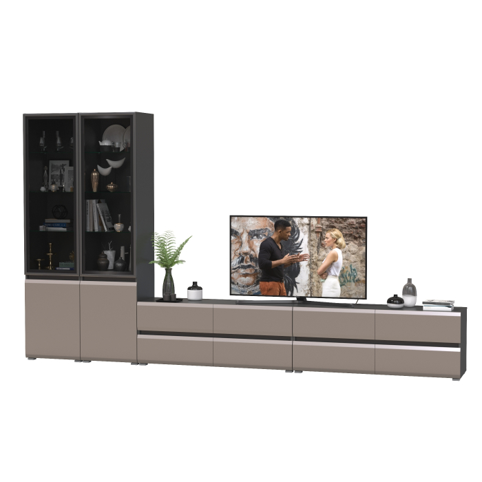 Стенки для гостиной, Сидней стенка для гостиной модульная № 130