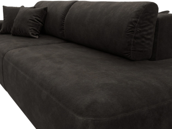 Диван прямой Лига-036 НПБ Модерн подлокотник слева, велюр BRUT