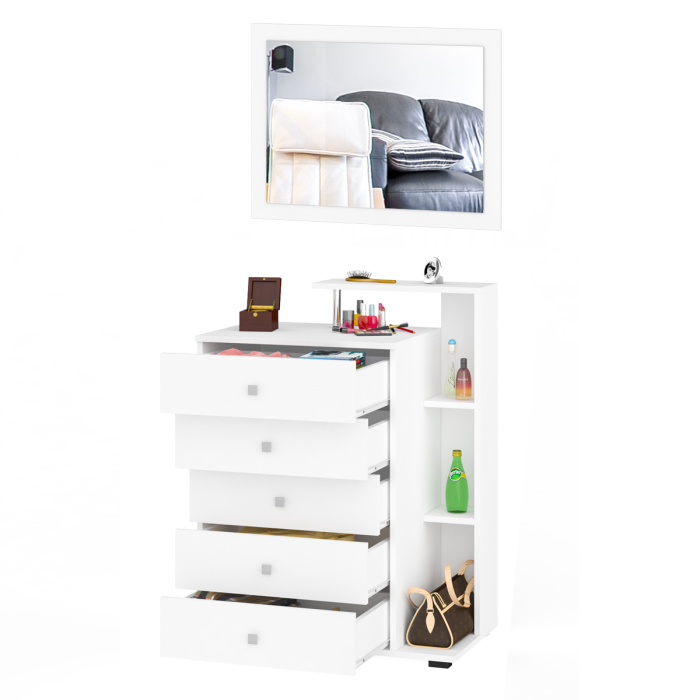 Комоды, Комод с зеркалом Камелия