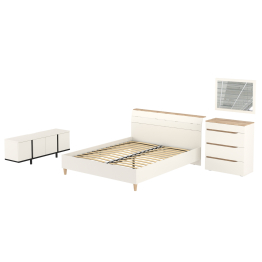 Мебель для спальни Муссон 1600 с тумбой для аппаратуры 13.276