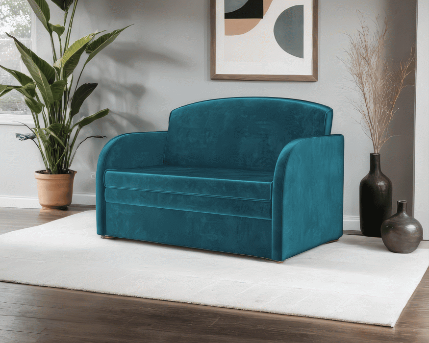 Диваны кровати со спальным местом, Диван прямой выкатной Малютка (Бархат)