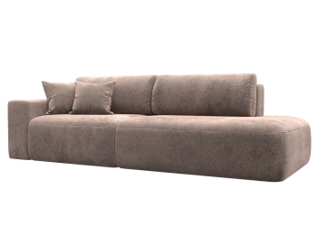 Диван прямой Лига-036 НПБ Модерн подлокотник слева, велюр TOWER