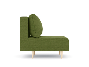 Кресло для отдыха Милли без подлокотников, рогожка Люкс