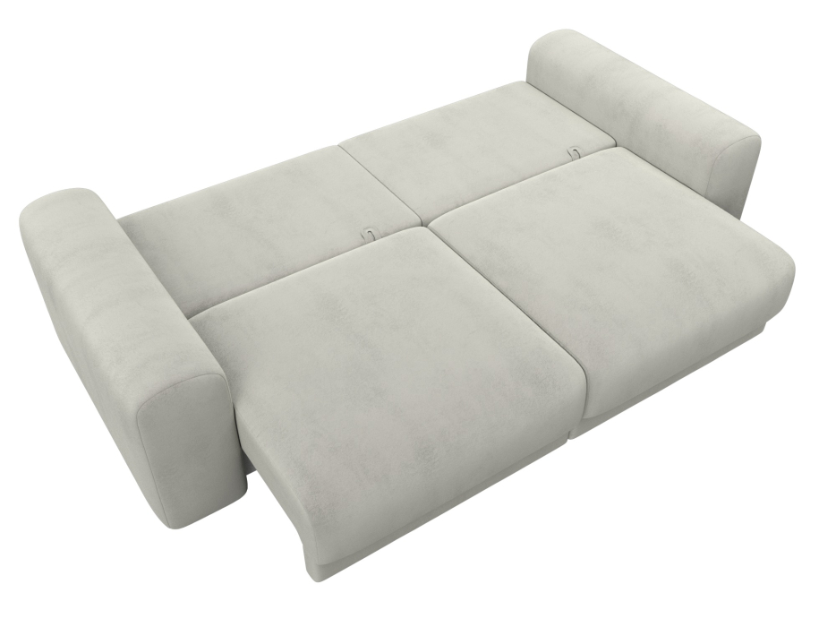 Диваны еврокнижки, Диван прямой Лига-056 НПБ, велюр TOWER