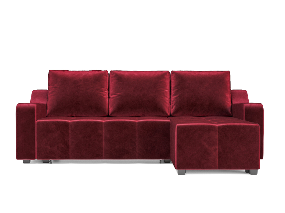 Диваны угловые в гостиную, Диван угловой Берн (Бархат)