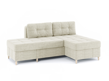 Диван-кровать угловой Оливер Люкс 2 еврокнижка-трансформер, рогожка