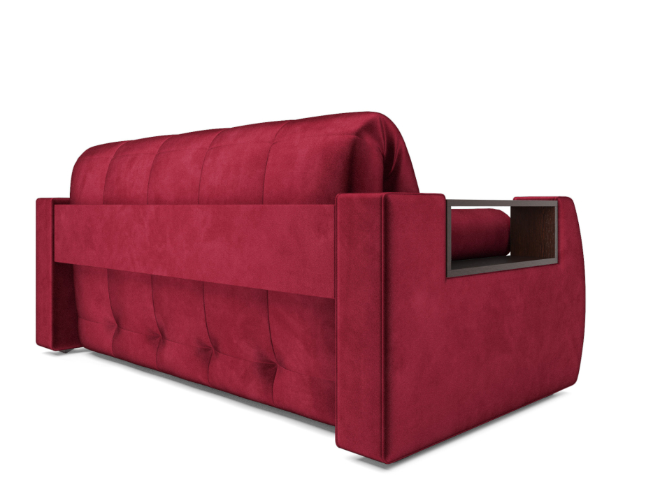Диваны с ящиком для белья, Диван аккордеон Барон №3 НПБ 155х200 Бархат