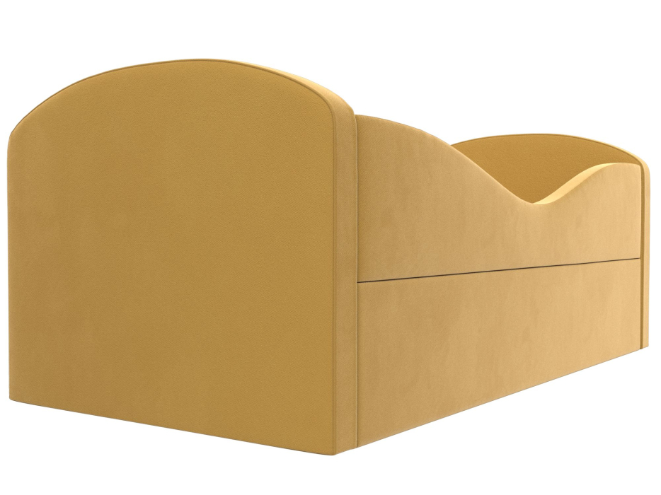 Кровати одноярусные, Детская кровать Сказка Люкс, микровельвет