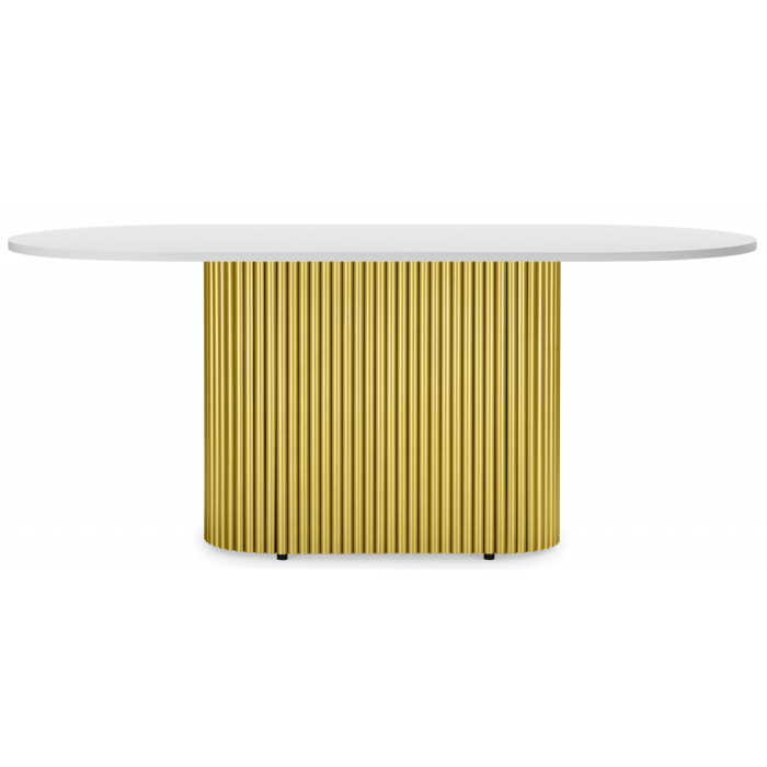 Обеденные столы, Стол Барон О 200 х 90 (золотые ноги)