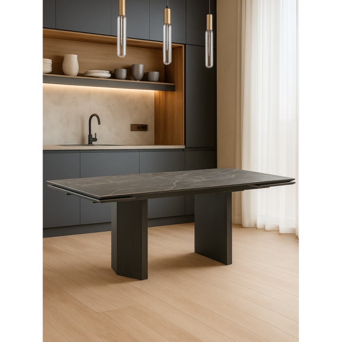 Обеденные столы, Керамический стол Монерон 180(240)x90