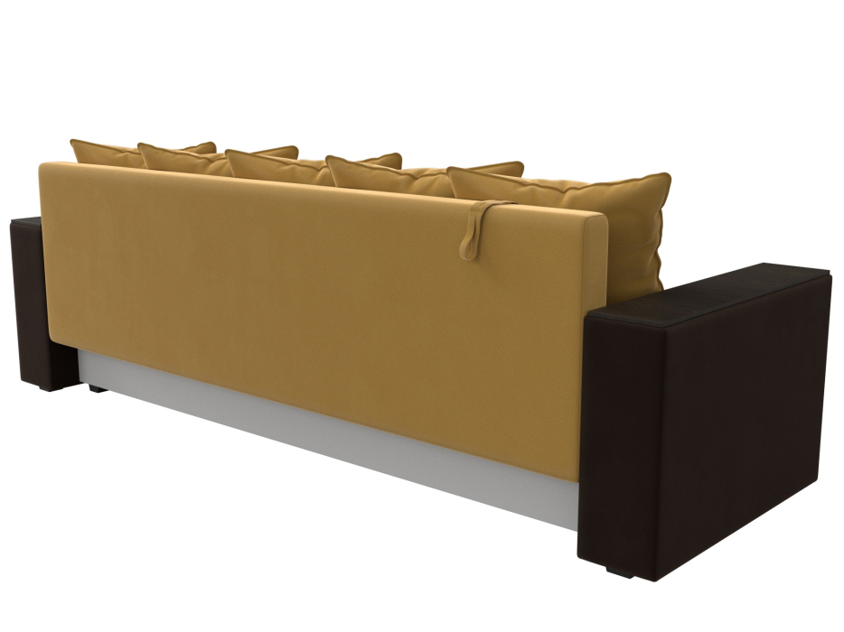 Диваны кровати со спальным местом, Диван прямой Дубай Лайт, микровельвет