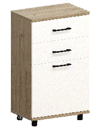 Модульная система Грейс Тумба ТБ-5008  Гикори Джексон Светлый