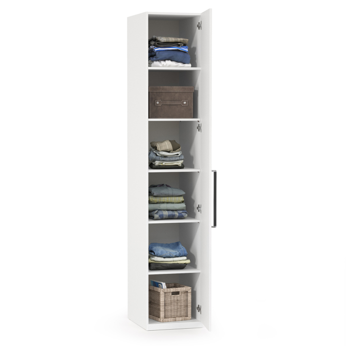 Шкафы одностворчатые, Шкаф-пенал Валенсия 13.207