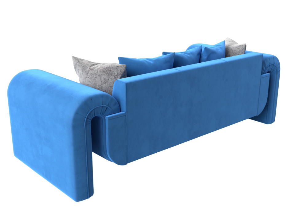 Диваны прямые кухонные, Диван прямой Волна, велюр