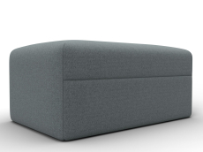 Пуф в прихожую, Модуль пуф Лига-060 НПБ, рогожка Амур