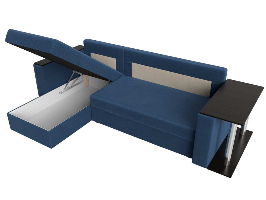 Диваны угловые в гостиную, Угловой диван Атланта левый угол, рогожка Амур