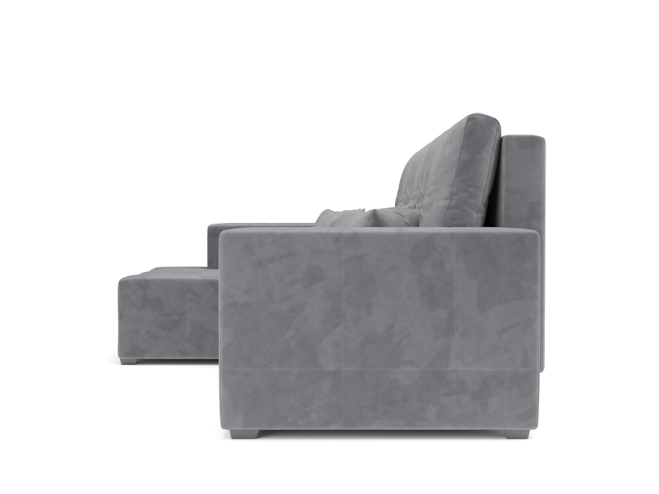 Диваны угловые в гостиную, Диван угловой Монреаль Левый угол (Велюр)