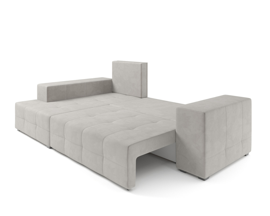 Диваны угловые в гостиную, Диван угловой Монреаль Левый угол (Велюр)