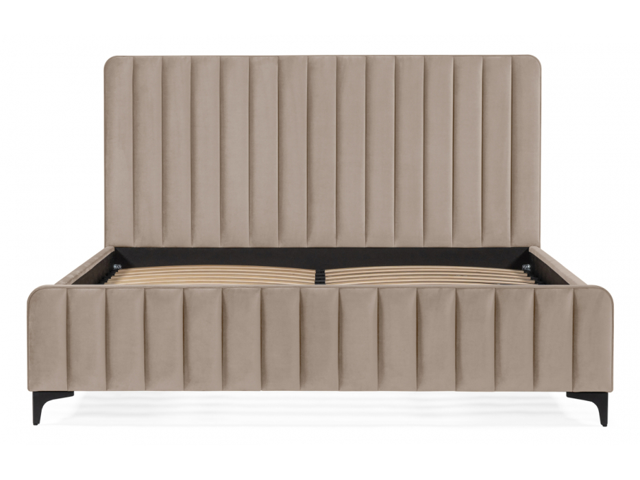 Мягкая кровать, Двуспальная кровать Амелия 160х200 без ПМ