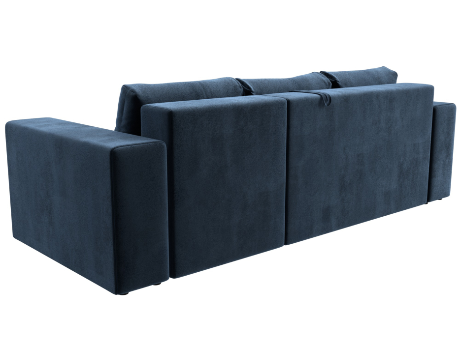 Диваны угловые в гостиную, Диван угловой Лига-076 угол универсальный, велюр TOWER