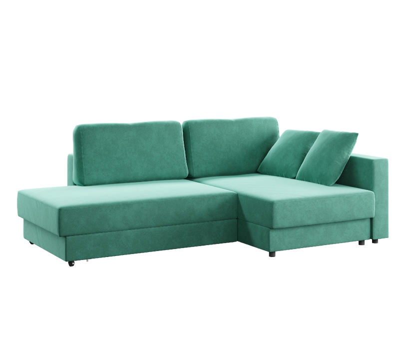 Дизайнерские диваны для гостиной, Диван угловой Бостон Велюр